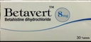 BETAVERT 8MG, 30 TABLETS