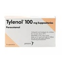Tylenol 100 MG Suppository 10'S