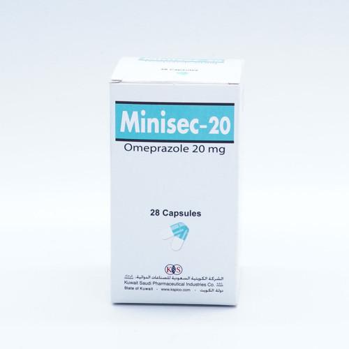 Minisec 20mg 7 Capsules