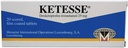 KETESSE 25MG, 20'S