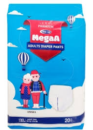 MEGA 20 PANTS ADULT DIAPERS