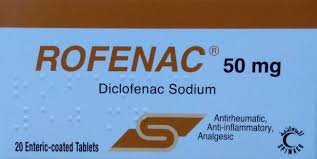 Rofenac 50mg 20 tablets