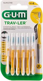 Gum Interdental Brush Trav-ler 1.3 MM flexible grip 6s