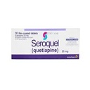 SEROQUEL 25MG, 60 tabs