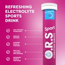 O.R.S sport mixed berry tablets 20's