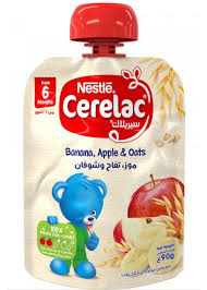 Cerelac APPLE BANANA OAT (6 months) 90gm