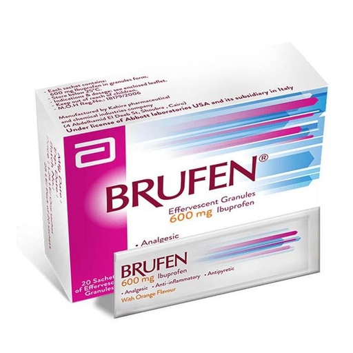 Brufen 600mg Granules, Pack of 20