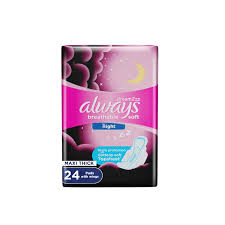 Always DreamzPad NightWings Maxi Thick 24'S
