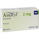AMARYL 2MG 30 TABLETS