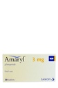 Amaryl 3mg Tabs. 30"s