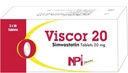 Viscor Tablets 20mg, Pack of 30