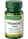 Nature's Bounty Vitamin C With Zinc 60 QD Tablets