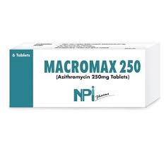 MACROMAX 250MG CAPS 6;S