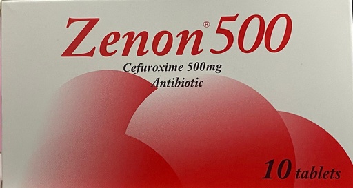 zenon 500mg 10 tab