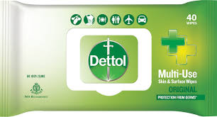 DETTOL WIPES SRP ORIGINAL 40`S