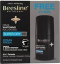 BEESLINE WHITENING ROLL-ON DEO SUPER DRY OCEAN FRESH (1+1 FREE)