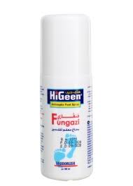 HIGEEN ANTISEPTIC FOOT SPRAY 100ML