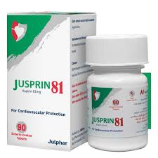 JUSPRIN 81 MG 30 TAB