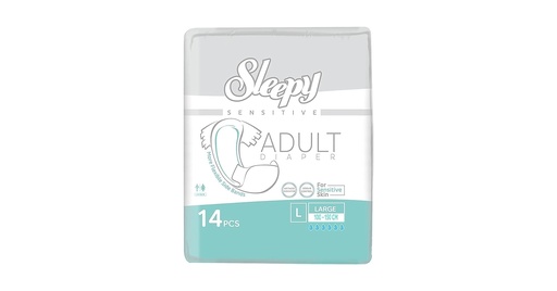 SLEEPY SENSITIVE ADULT DIAPER L 14S