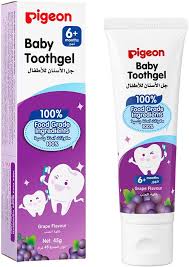PIGEON (78311) BABY TOOTH GEL 45G GRAPE 1+1 FREE