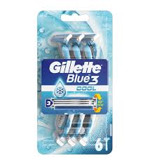 Gillette Blue3 Razors Cool 6'S