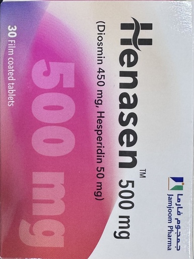 HENASEN 500MG 30TAB