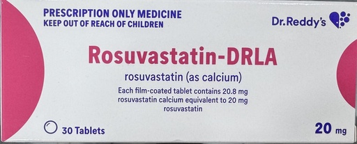 ROSUVASTATIN-DRLA 10MG 30'S