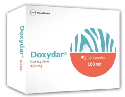 DOXYDAR 100MG CAPS 8'S