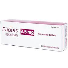 ELIQUIS 2.5 MG 60TAB
