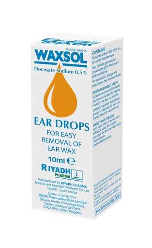 Waxsol Ear Drop 10ml