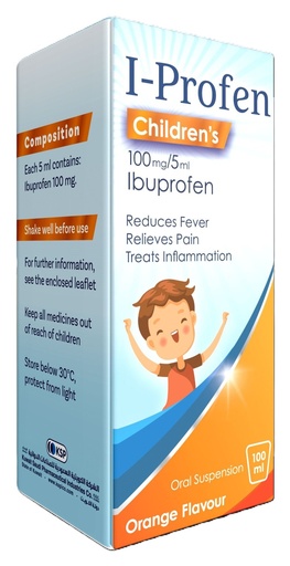 I-PROFEN 100MG/5ML SUSPENSION 100ML