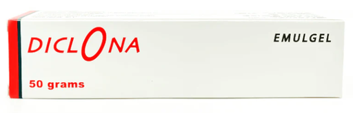 DICLONA 1% EMULGEL 50G TUBE