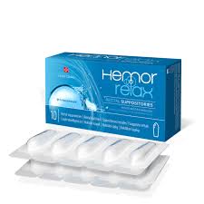 HEMORRELAX RECTAL SUPP. 10'S