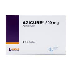 AZICURE 500MG 3TAB