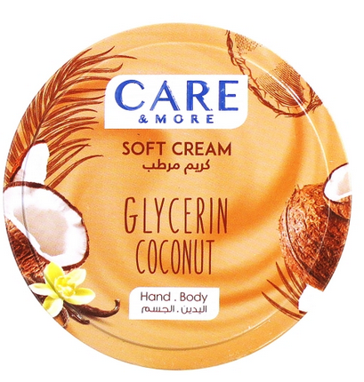 Care & More Glycerine Cream Coconut 125 ml