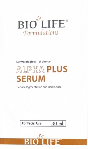 BIOLIFE ALPHA PLUS SERUM 30ML