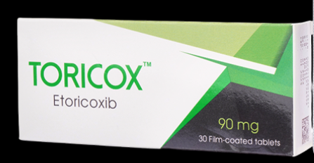 Toricox 90mg Tablets, 30's