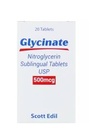 GLYCINATE (NITROGLYCERIN) 500MG SUBLINGUAL TABLETS  20'S