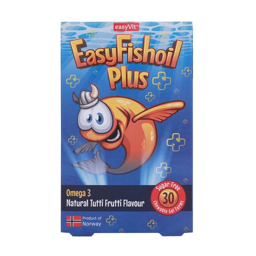 Easy Vit Fishoil Plus Omega 3 For Children 30's