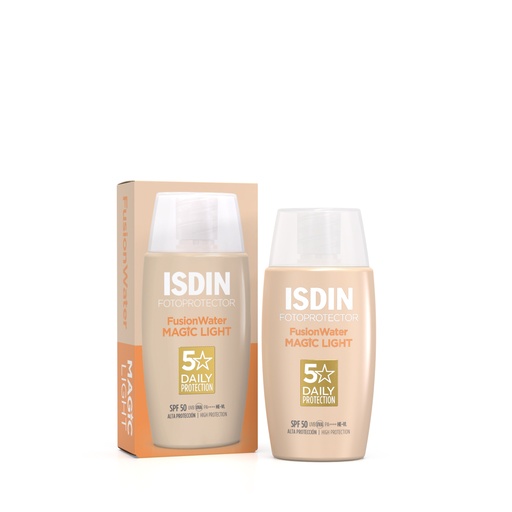 ISDIN FOTOPROTECTOR FUSION WATER MAGIC LIGHT TENT SPF50 50ML