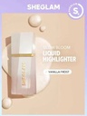 SG SHEGLAM Glow Bloom Liquid Highlighter-Vanilla Frost