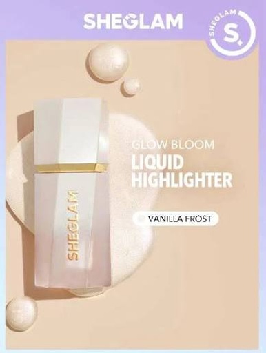 SHEGLAM Glow Bloom Liquid Highlighter-Vanilla Frost
