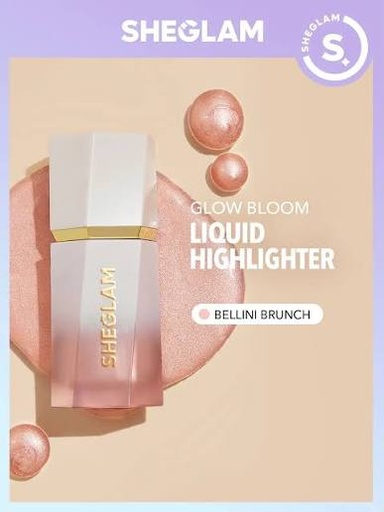 SG SHEGLAM Glow Bloom Liquid Highlighter-Bellini Brunch