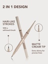 SG SHEGLAM Brows On Demand 2-In-1 Brow Pencil-Espresso
