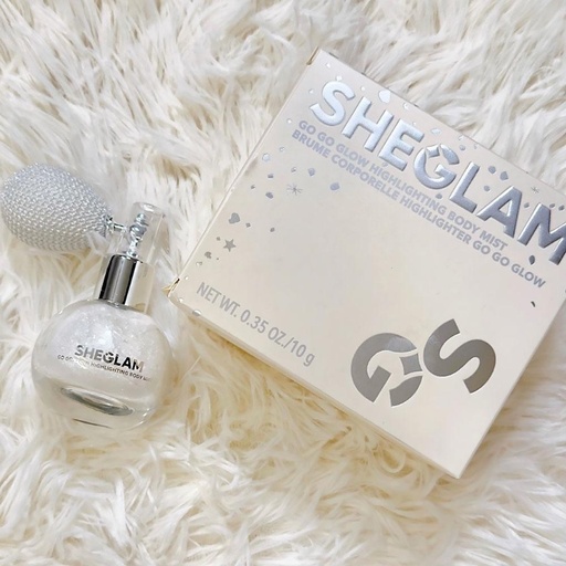 SG SHEGLAM Go Go Glow Highlighting Body Mist-Frosted Opal
