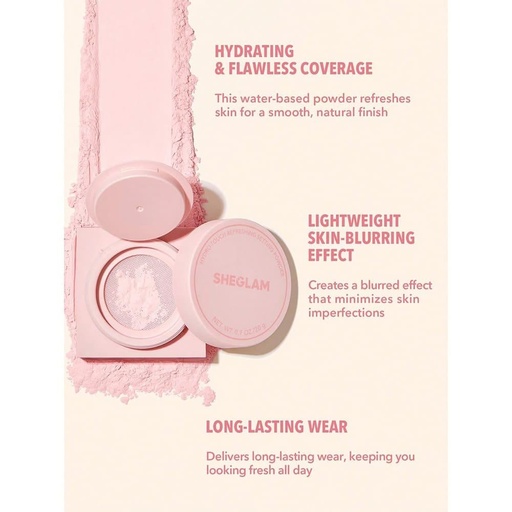 SG SHEGLAM Hydro-Touch Refreshing Setting Powder