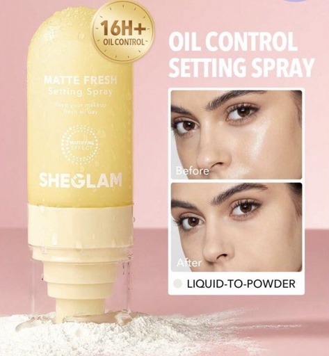 SG SHEGLAM Matte Fresh Setting Spray