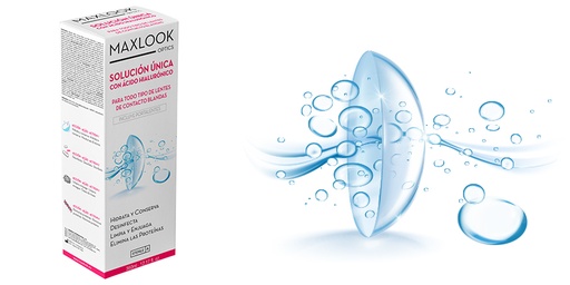 MAXLOOK OPTICS: ALL-IN-ONE CONTACT LENS SOLUTION 100ML